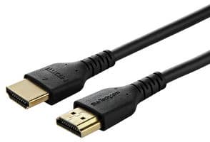 RHDMM150CMP - STARTECH - RHDMM150CMP - Audio / Video Cable Assembly, HDMI Plug, HDMI Plug, 5 ft, 1.5 m, Black