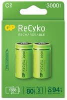 GPRHC30CB026 - GP BATTERIES - GPRHC30CB026 - Rechargeable Battery, 1.2 V, Nickel Metal Hydride, 3 Ah, C, Raised Positive and Flat Negative, 2