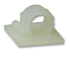 RA9 (50 PACK) - HELLERMANNTYTON - RA9 (50 PACK) - Self-adhesive Cable Clip Natural 9mm 50 Pack