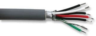 9536 060U500 - BELDEN - 9536 060U500 - Multicore Cable, Computer, Screened, 6 Core, 24 AWG, 0.2 mm², 498.69 ft, 152.4 m