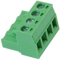 21.950M/4-E - IMO PRECISION CONTROLS - 21.950M/4-E - Pluggable Terminal Block, 5.08 mm, 4 Ways, 28 AWG, 14 AWG, 1.5 mm², Screw