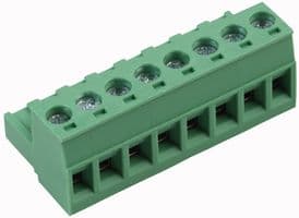 21.950M/10-E - IMO PRECISION CONTROLS - 21.950M/10-E - Pluggable Terminal Block, 5.08 mm, 10 Ways, 28 AWG, 14 AWG, 1.5 mm², Screw