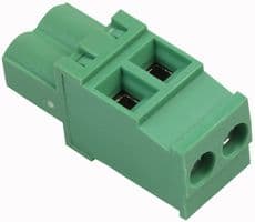 21.920M/2-E - IMO PRECISION CONTROLS - 21.920M/2-E - Pluggable Terminal Block, 5.08 mm, 2 Ways, 28 AWG, 14 AWG, 2.5 mm², Screw