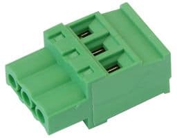 21.920M/3-E - IMO PRECISION CONTROLS - 21.920M/3-E - Pluggable Terminal Block, 5.08 mm, 3 Ways, 28 AWG, 14 AWG, 2.5 mm², Screw