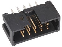 N2510-6002RB - 3M - N2510-6002RB - Pin Header, Wire-to-Board, 2.54 mm, 2 Rows, 10 Contacts, Through Hole Straight, 2500