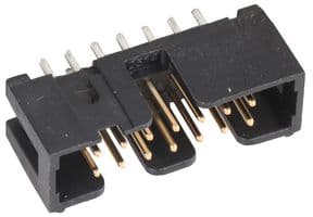 N2514-6002RB - 3M - N2514-6002RB - Pin Header, Wire-to-Board, 2.54 mm, 2 Rows, 14 Contacts, Through Hole Straight, 2500