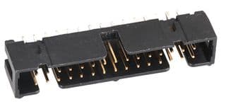 N2530-6002RB - 3M - N2530-6002RB - Pin Header, Straight, Wire-to-Board, 2.54 mm, 2 Rows, 30 Contacts, Through Hole Straight, 2500