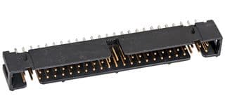 N2550-6002RB - 3M - N2550-6002RB - Pin Header, Wire-to-Board, 2.54 mm, 2 Rows, 50 Contacts, Through Hole Straight, 2500