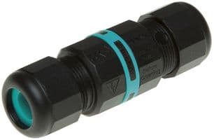 THB.391.A3A - HYLEC - THB.391.A3A - Cable Joint, 12 mm, Black, 4 mm², TH391 Series