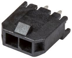 43650-0228 - MOLEX - 43650-0228 - Pin Header, Wire-to-Board, 3 mm, 1 Rows, 2 Contacts, Through Hole Straight