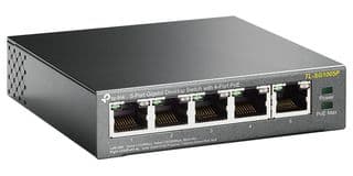 TL-SG1005P - TP-LINK - TL-SG1005P - Switch, 5 Ports, Commercial, Gigabit Ethernet, Desktop, RJ45 x 5, 10Mbps, 100Mbps, 1Gbps
