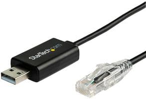 ICUSBROLLOVR - STARTECH - ICUSBROLLOVR - Computer Cable, 6 ft. (1.8 m) Cisco USB Console Cable, USB to RJ45
