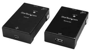 USB2001EXTV - STARTECH - USB2001EXTV - Extender, 1 Port USB 2.0 Over Cat5 or Cat6 Extender Kit, 165ft (50m), USB Extender
