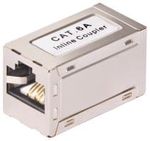 IN-CAT6A-COUPLER-S1 - STARTECH - IN-CAT6A-COUPLER-S1 - In-Line Adapter, Shielded RJ45 Coupler, Inline Cat6a Coupler, Cat6a Cable Extension, F/F
