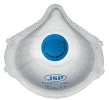 BEH120-002-A00 - JSP - BEH120-002-A00 - RESPIRATOR DISPOSABLE MASK P2 VALVE PK10