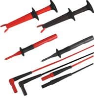 FLUKE TL223-1 - FLUKE - FLUKE TL223-1 - Test Lead Kit, Electrical, TL224 Silicone Test Lead Set, TP238 Test Probe Set, Crocodile Clip Set