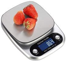 D03412 - DURATOOL - D03412 - Weighing Scale, Kitchen, 0.1 g, Duratool - Kitchen Weighing Scales, 3 kg