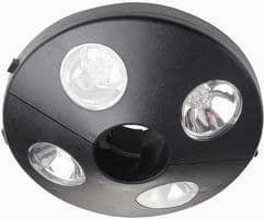 PEL01367 - PRO ELEC - PEL01367 - Battery Powered LED Parasol Light, Black