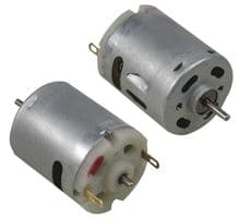 MOT3N - VELLEMAN - MOT3N - DC Motor, 12 VDC, 11500 rpm, 62.5 g-cm, 5.617 W, 27.9 mm