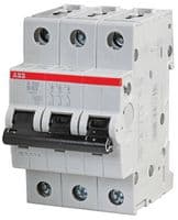 2CDS253001R0635 - ABB - 2CDS253001R0635 - Thermal Magnetic Circuit Breaker, System Pro M Compact S200, 63 A, 3 Pole, 277 V, DIN Rail