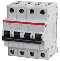 2CDS254001R0105 - ABB - 2CDS254001R0105 - Thermal Magnetic Circuit Breaker, System Pro M Compact S200, 10 A, 4 Pole, 277 V, DIN Rail