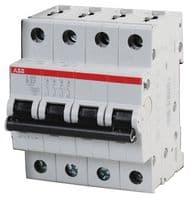 2CDS254001R0325 - ABB - 2CDS254001R0325 - Thermal Magnetic Circuit Breaker, System Pro M Compact S200, 32 A, 4 Pole, 277 V, DIN Rail