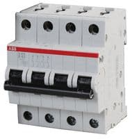 2CDS254001R0405 - ABB - 2CDS254001R0405 - Thermal Magnetic Circuit Breaker, System Pro M Compact S200, 40 A, 4 Pole, 277 V, DIN Rail