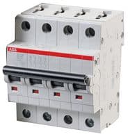 2CDS254001R0104 - ABB - 2CDS254001R0104 - Thermal Magnetic Circuit Breaker, System Pro M Compact S200, 10 A, 4 Pole, 277 V, DIN Rail