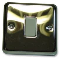 K4671PCR - HONEYWELL - K4671PCR - Chroma Plus 6A 1 Gang Light Switch, Polished Chrome