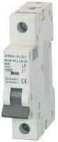 AUB7 1P D10A - PRO ELEC - AUB7 1P D10A - Thermal Magnetic Circuit Breaker, 10 A, 1 Pole, 230 V, DIN Rail