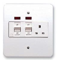 K5011WHI - HONEYWELL - K5011WHI - Cooker Control Unit, 45A DP Main Switch + Socket with Neon