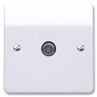 K3555WHI - HONEYWELL - K3555WHI - 1 Gang F-Type Satellite Socket