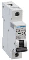 PELB1186 - PRO ELEC - PELB1186 - Thermal Magnetic Circuit Breaker, 10 A, 1 Pole, 415 V, DIN Rail