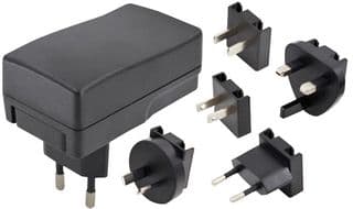 UES06W012050 - STONTRONICS - UES06W012050 - AC/DC Power Supply, Medical, 1 Output, 6 W, 12 VDC, 500 mA