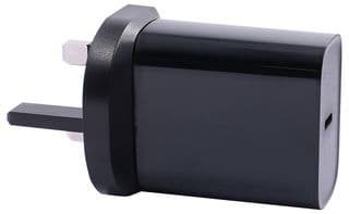 PELL0505 - PRO ELEC - PELL0505 - AC/DC Power Supply, USB-C PD Mains Charger, Black, ITE, 3 Output, 20 W, 5 V, 9 V