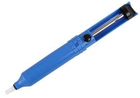 ZD-809/87-8091 - DURATOOL - ZD-809/87-8091 - Desoldering Pump, Plastic Body, Blue Colour, PTFE Nozzle, 197mm