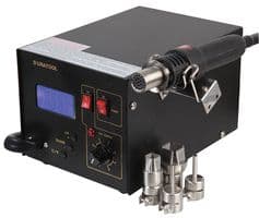 D01841 - DURATOOL - D01841 - Hot Air SMD Rework Station, 480°C, 240V, UK Plug