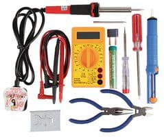 D01854 - DURATOOL - D01854 - Soldering Iron Kit, Solder and Repair, 230 V