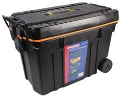 D00406 - DURATOOL - D00406 - Rolling Toolbox, 415 mm Height, 375 mm Width, 640 mm Depth