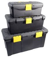 D00412 - DURATOOL - D00412 - Tool Box Set, 3-in-1, Plastic