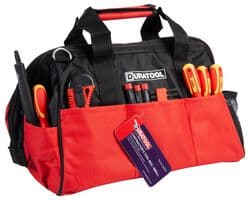 D02355 - DURATOOL - D02355 - Tool Bag, Small, Fabric, 235 mm Height, 320 mm Width, 230 mm Depth