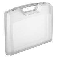 17028T.000.GPB - MULTICOMP PRO - 17028T.000.GPB - Storage Case, Plastic, with Foam, Transparent, 280mm x 240mm x 76mm