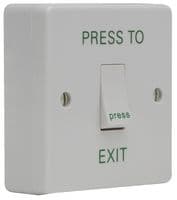 DEF-0664 - DEFENDER SECURITY - DEF-0664 - 1 Gang Press to Exit Switch & Surface Box