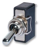 C3970BBAAA - BULGIN / PARTNER STOCK - C3970BBAAA - Toggle Switch, On-Off-On, DPDT, Non Illuminated, 3900 Series, Panel Mount, 16 A