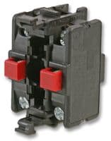 B4TU02 - IMO PRECISION CONTROLS - B4TU02 - Contact Block, Screw, 2 Pole, 10 A, 240 V, IMO B3 Series Push Buttons, 24 V