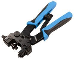 D03017 - DURATOOL - D03017 - Crimp Tool, Ratchet, BNC & RCA, Compression F connectors, Phono Waterproof Connectors