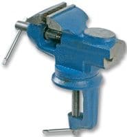 D00099 - DURATOOL - D00099 - Table Vice, 66", Heat Treated Jaws, 3" Jaw Opening, 360° Swivel Base
