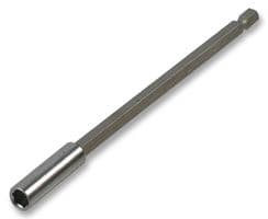 D00187 - DURATOOL - D00187 - Bit Holder, Magnetic, 150mm Length, 1/4" Hex Bits