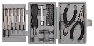 D00197 - DURATOOL - D00197 - Mini Tool Kit, 26 Pieces, Bits, Sockets, Plier, Cutter, Drivers, Chrome Vanadium Steel