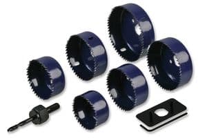 D00259 - DURATOOL - D00259 - Hole Saw Kit, Downlighter, 9-Piece